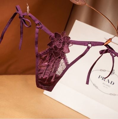 المنشعب G String السيدات سراويل داخلية التطريز نسائي مثير سراويل