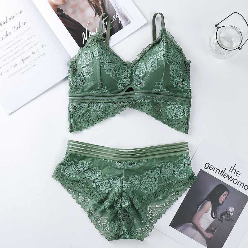 كبير الثدي الدانتيل انظر من خلال حمالات الصدر 65 كجم مريحة Bralette للحصول على تمثال نصفي كبير