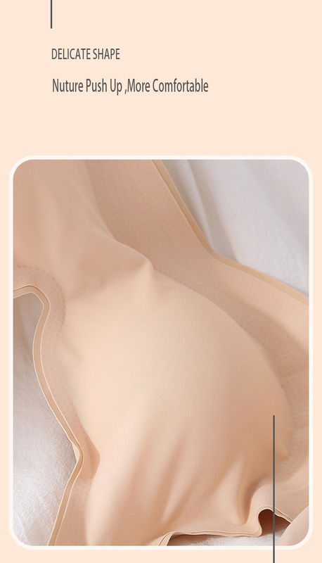 Nylon المرأة سلس الرياضة البرازيلي مريح عادي مصبوغ اللاتكس عودة الإغلاق