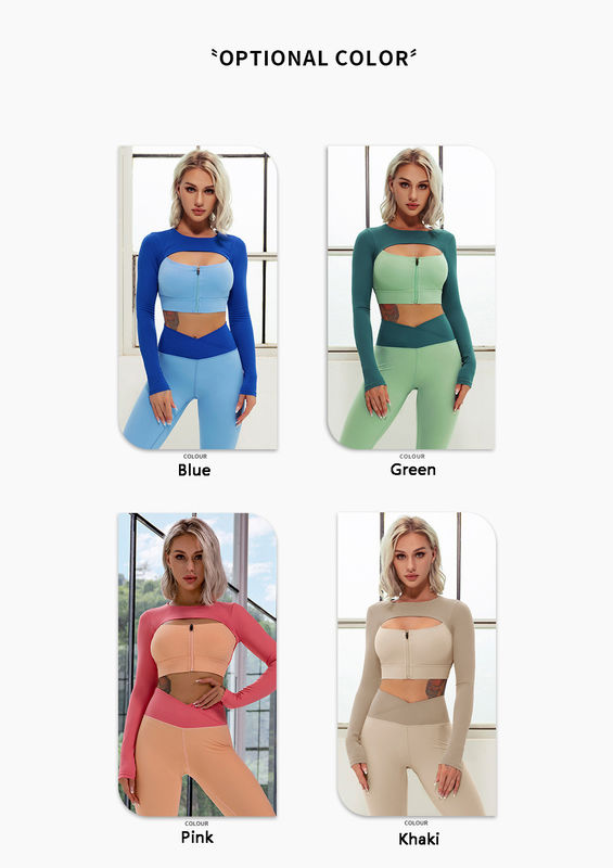 البوليستر اللياقة البدنية الصالة الرياضية اليوغا الملابس النسائية اقتصاص تجريب طماق Activewear