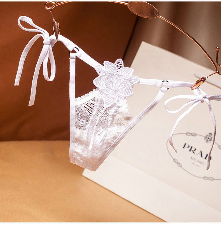 المنشعب G String السيدات سراويل داخلية التطريز نسائي مثير سراويل